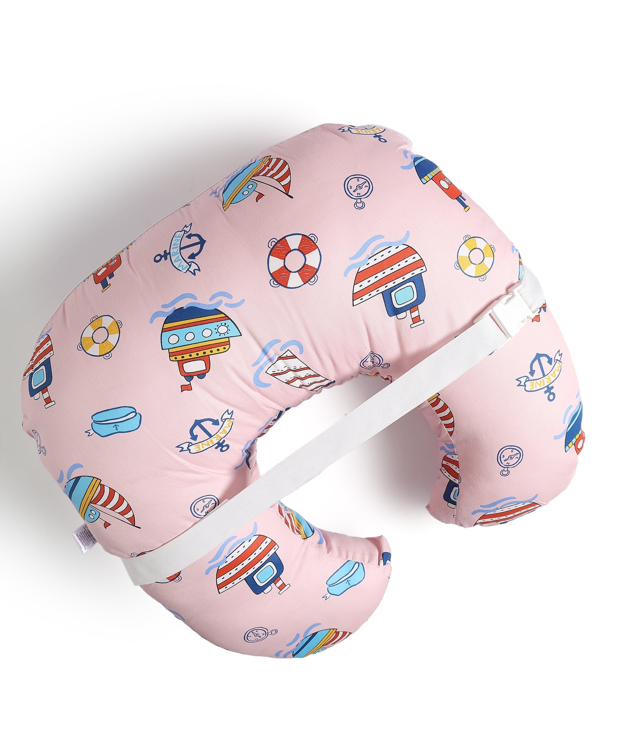  Mini Mariners Extra Large Nursing and Feeding Pillow Pink