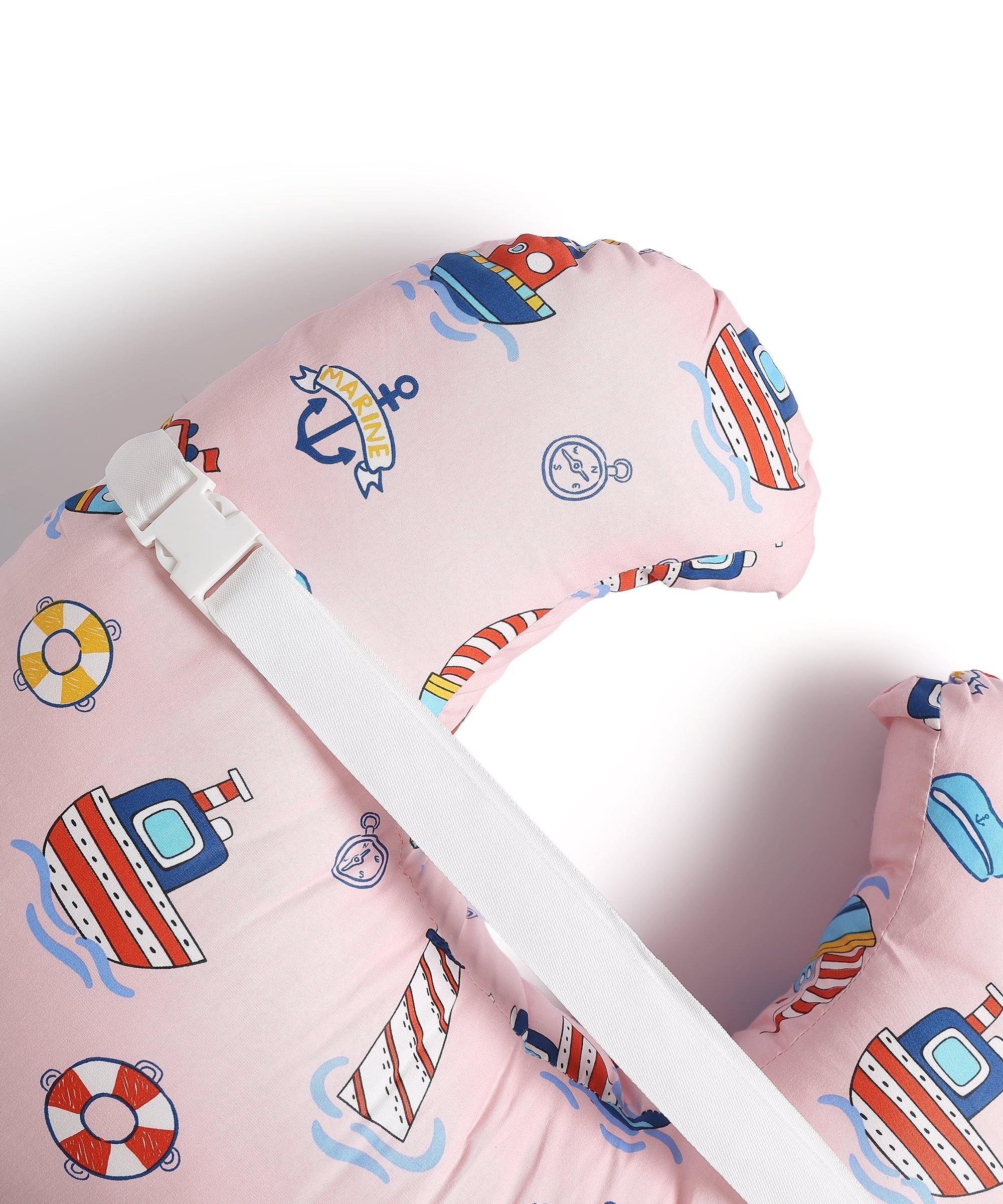  Mini Mariners Extra Large Nursing and Feeding Pillow Pink