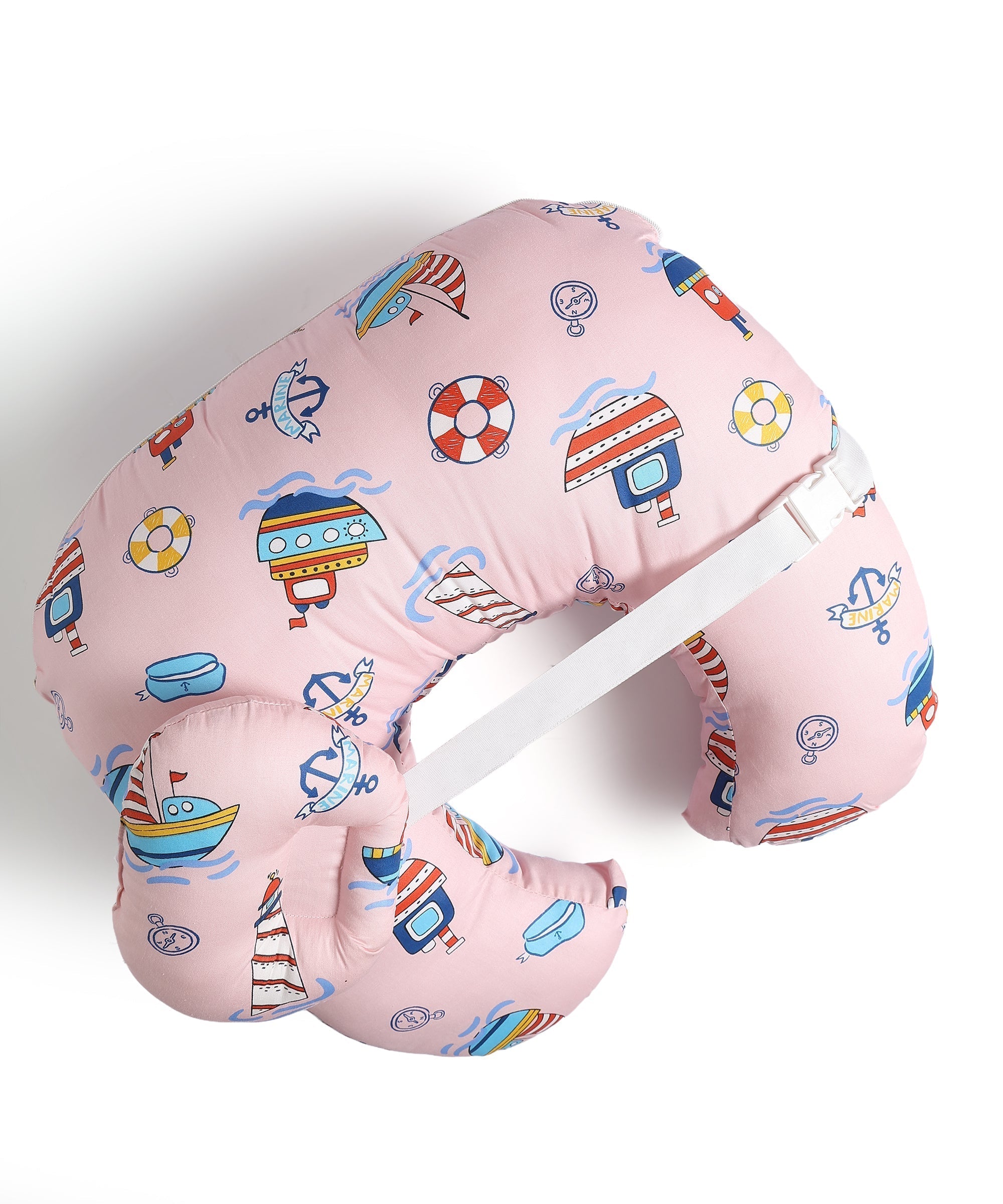  Mini Mariners Extra Large Nursing and Feeding Pillow Pink