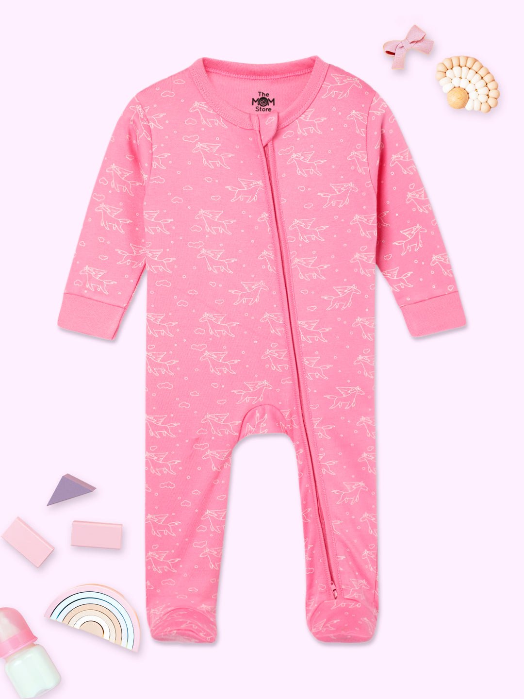 Fairyland Infant Zipper Romper