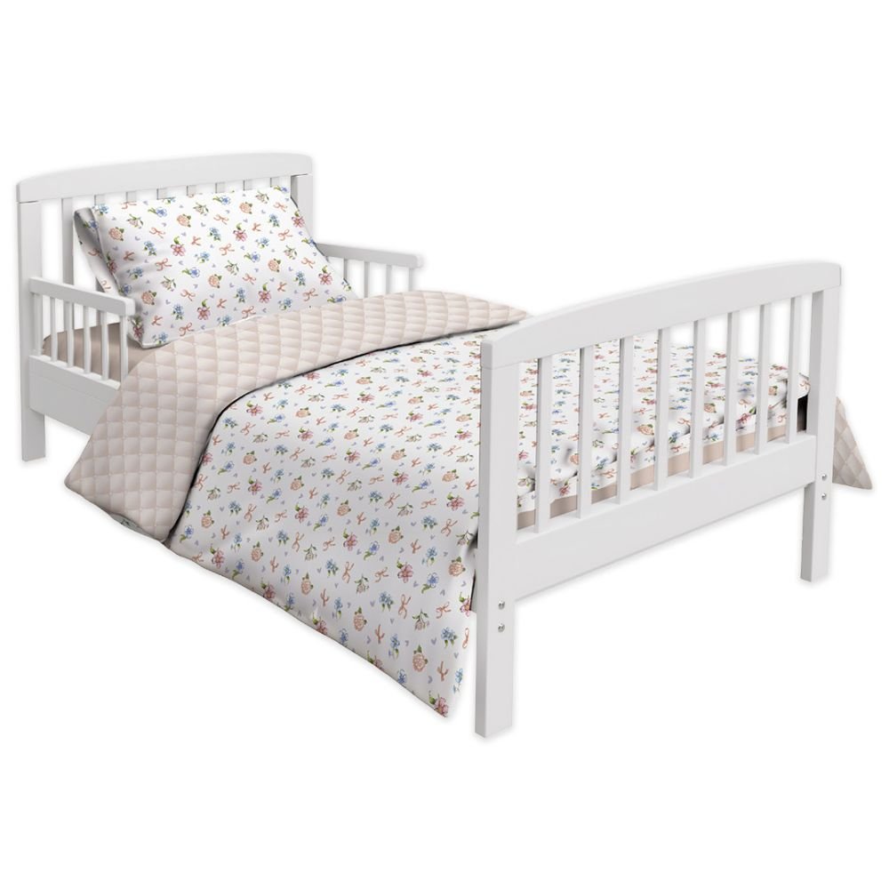 Heirloom 5 Pc Organic Cotton Baby Comforter Set For Babies