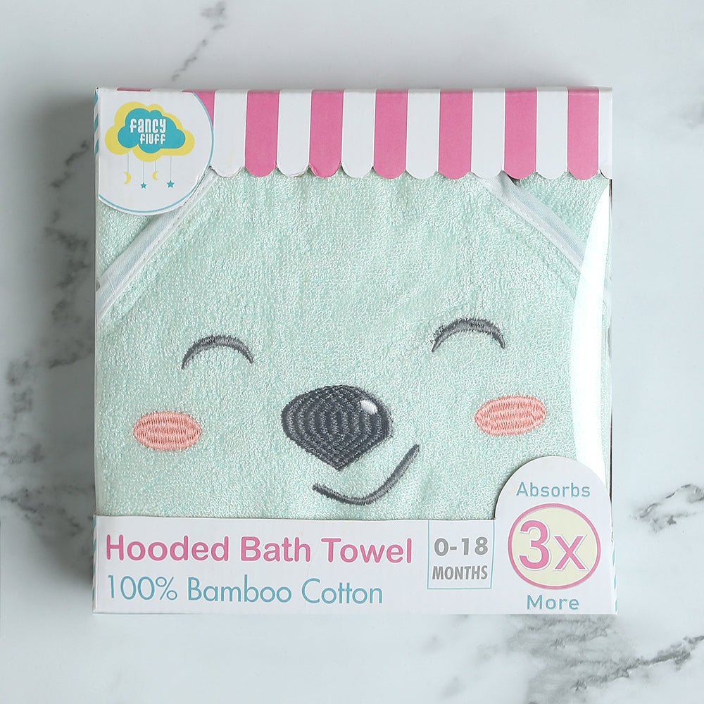 Bear Ear Bamboo Cotton Anti Ultraviolet Unisex Toddler Hooded Towel
