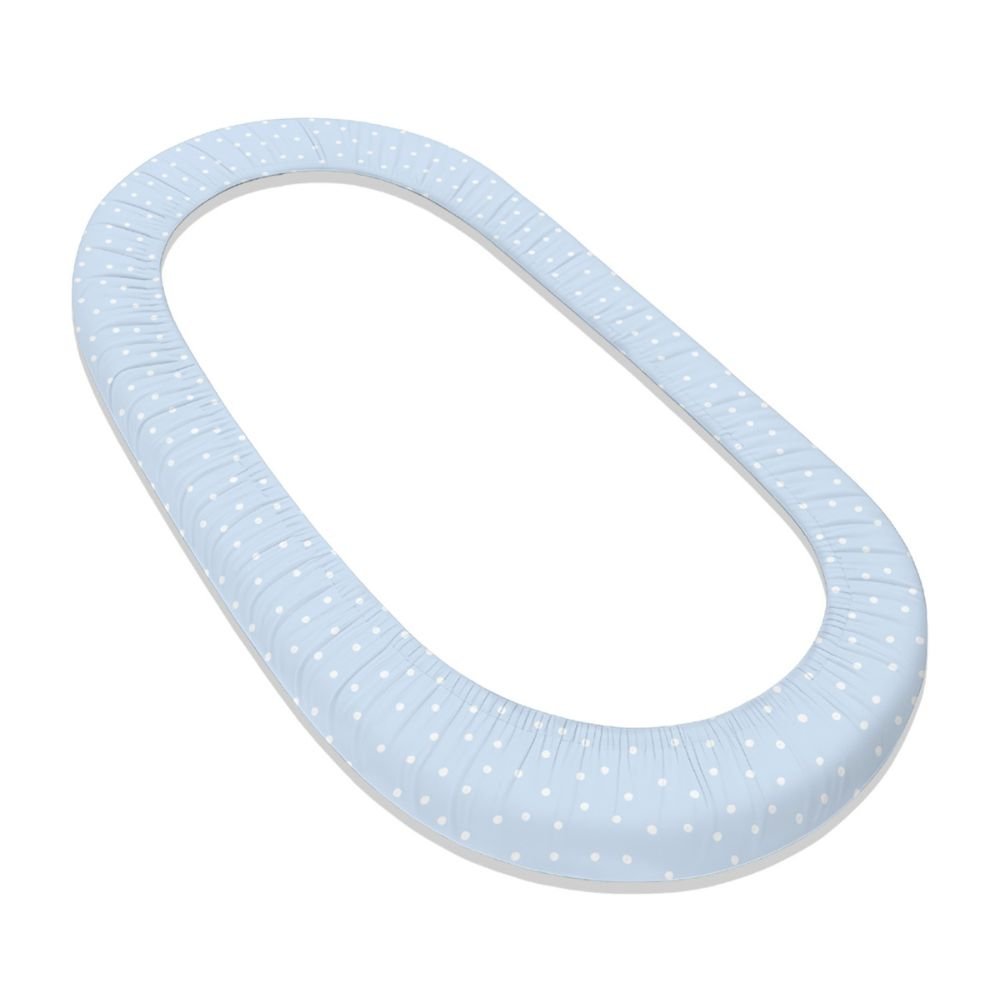 Dizzy Dots Fancy Fluff 1 PC Kids Organic Cotton Fitted Sheet