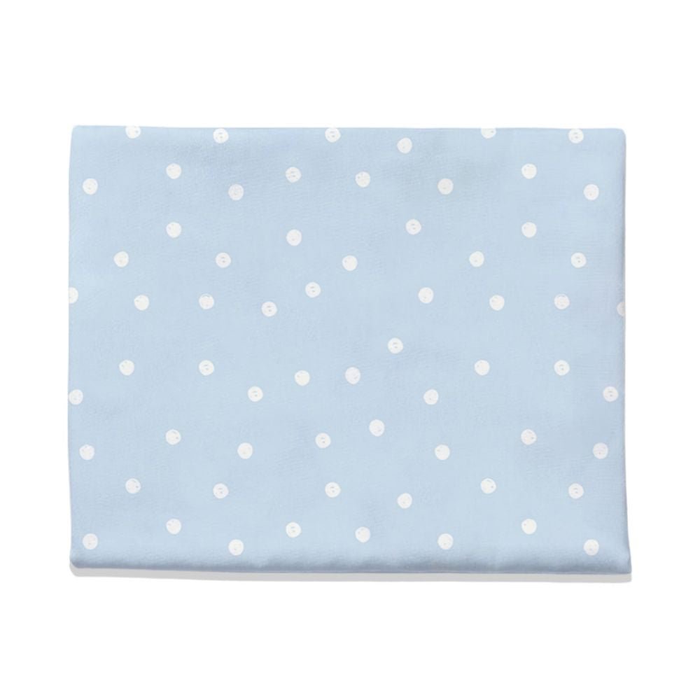 Dizzy Dots Fancy Fluff 1 PC Kids Organic Cotton Fitted Sheet