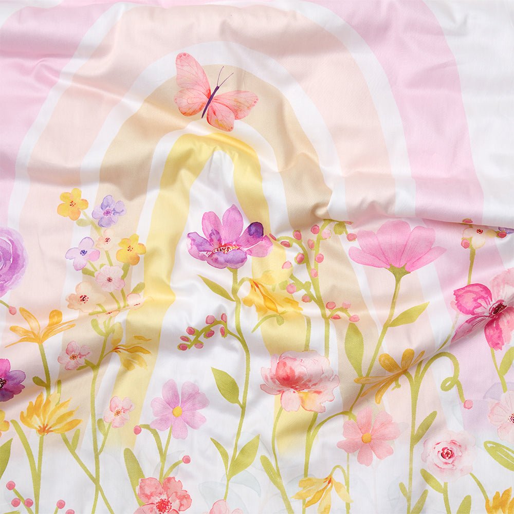 Rainbow Dreams 1 PC Kids Organic Cotton Baby Comforter