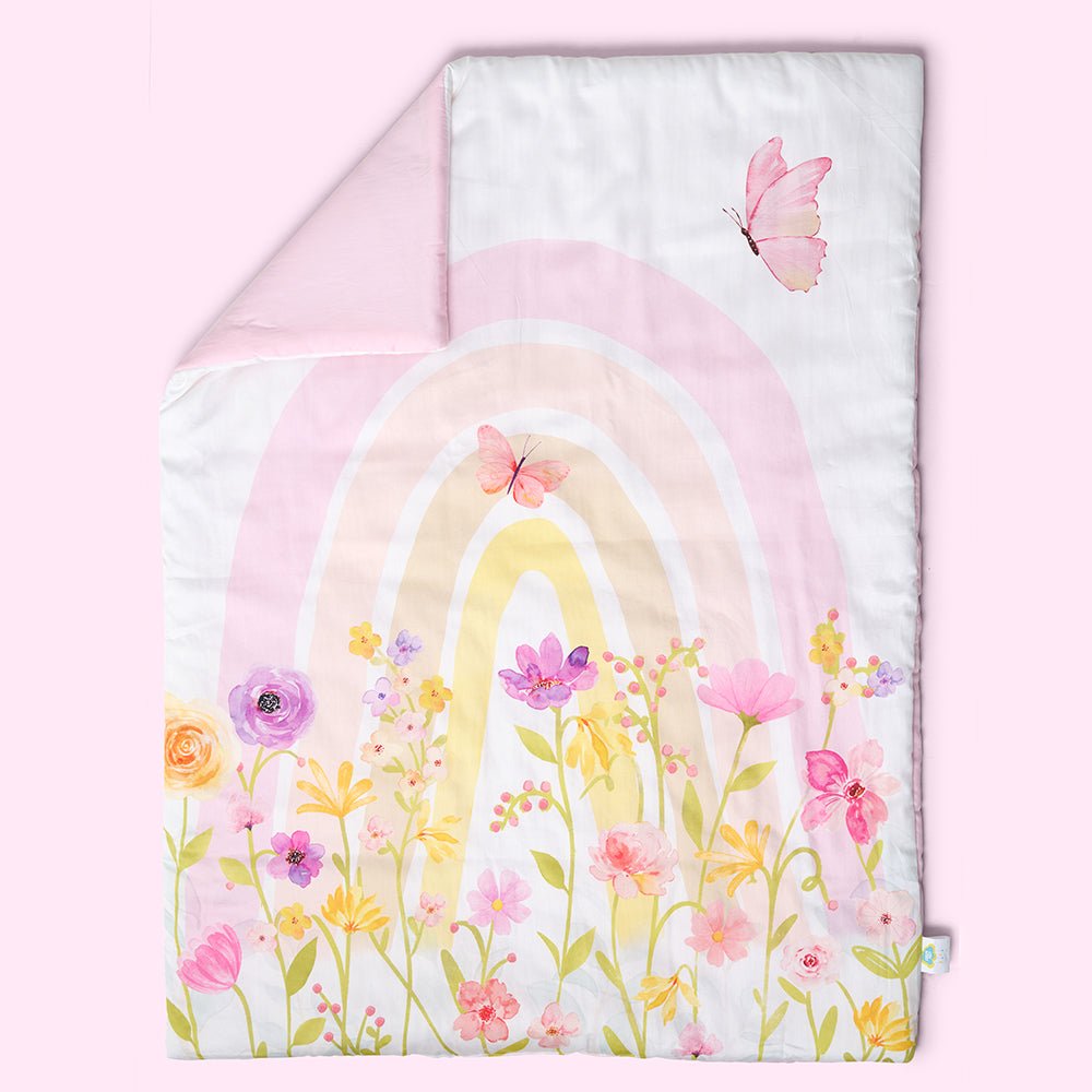 Rainbow Dreams 1 PC Kids Organic Cotton Baby Comforter