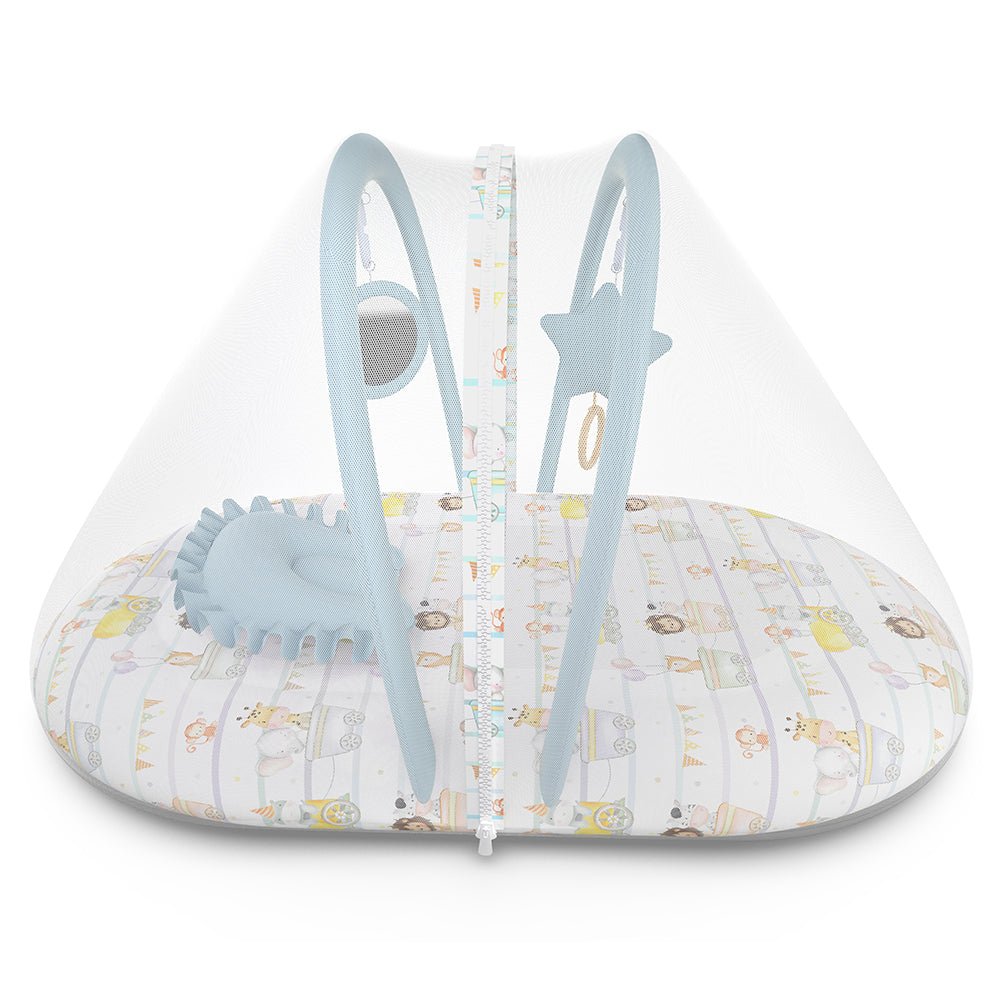 Joy Ride Organic Cotton Mosquito Net Bedding Set For Babies