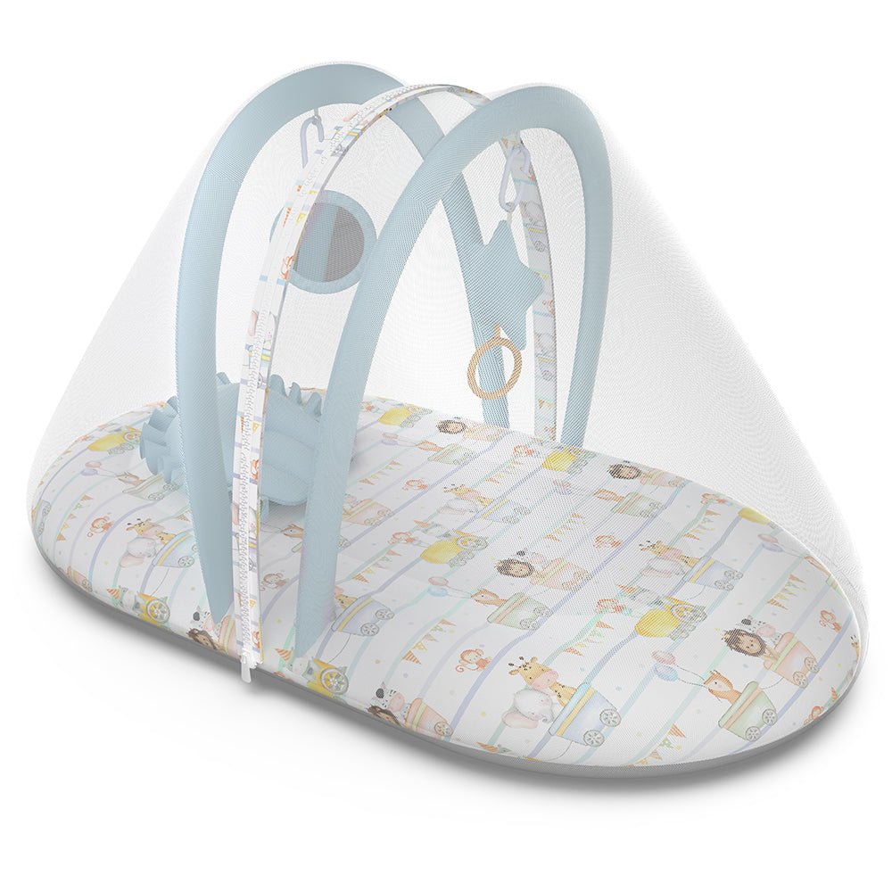 Joy Ride Organic Cotton Mosquito Net Bedding Set For Babies