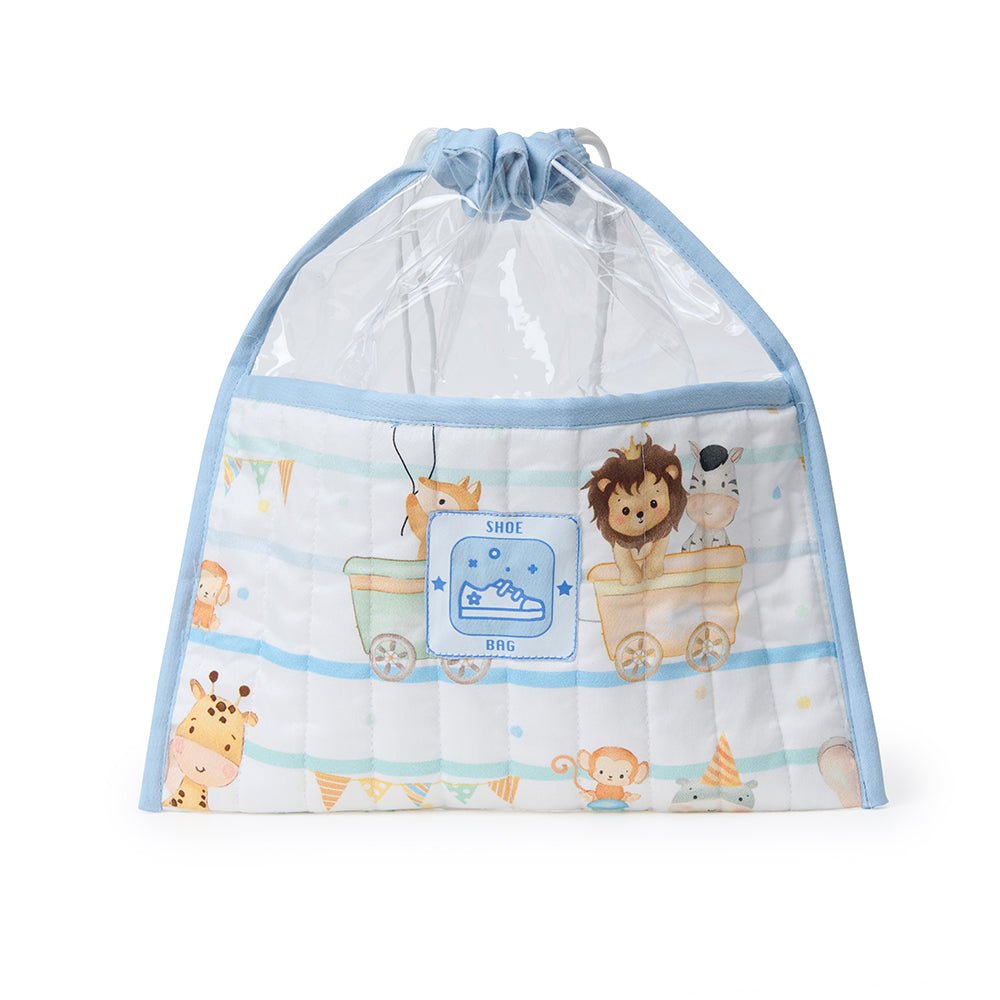 Fancy Fluff Organic Shoe Bag Joy Ride 12x12in 0.33lb