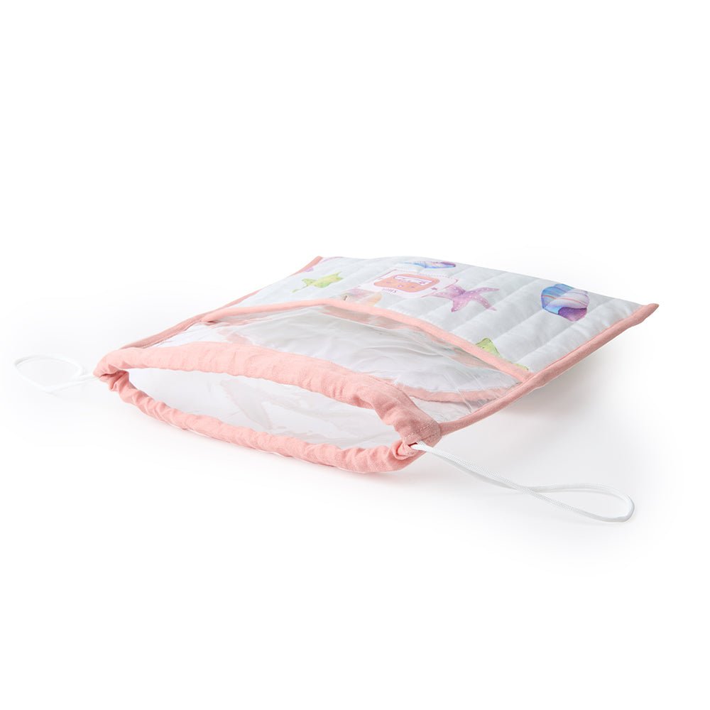 Fancy Fluff Organic Shoe Bag Sea Fantasy 12x12in 0.33lb