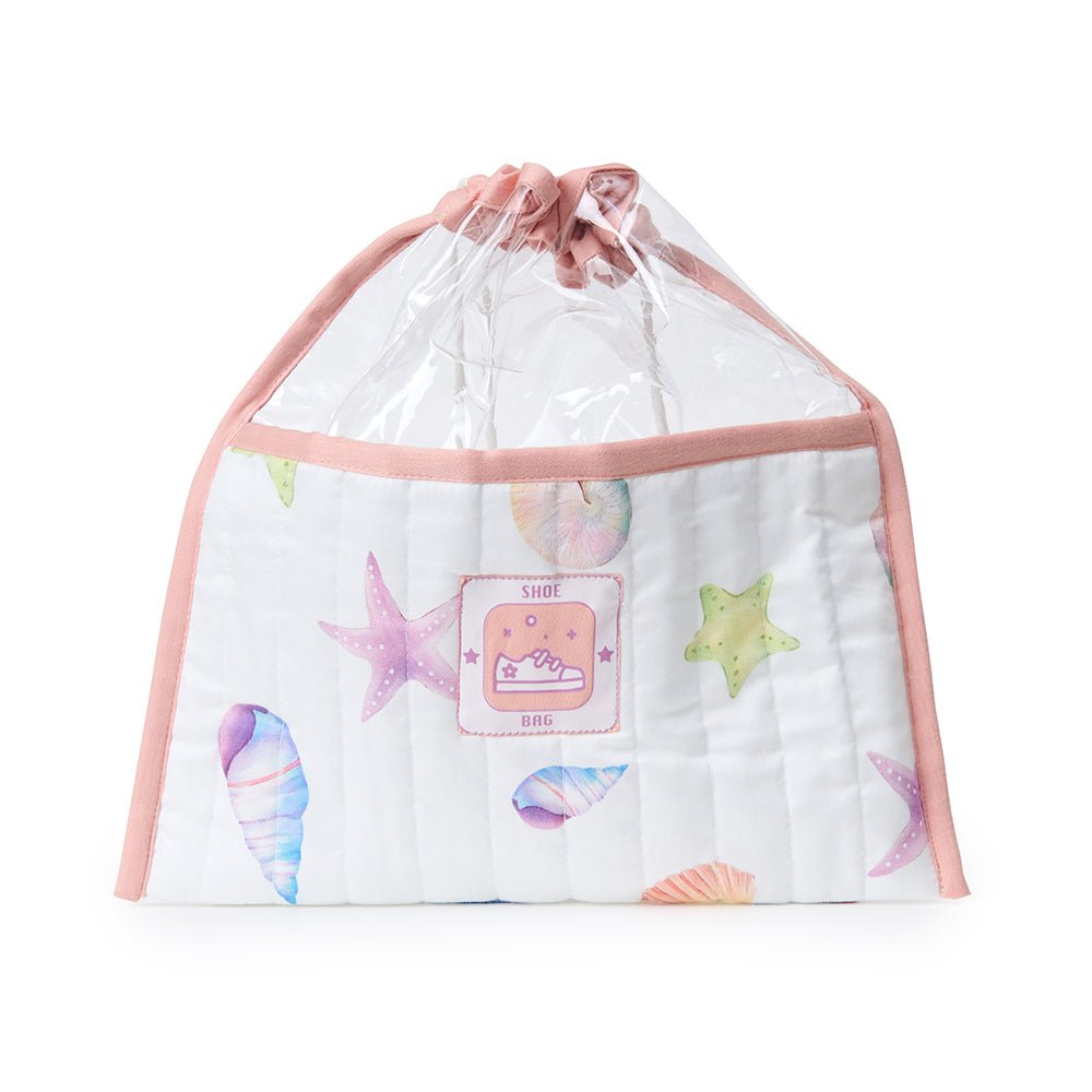 Fancy Fluff Organic Shoe Bag Sea Fantasy 12x12in 0.33lb