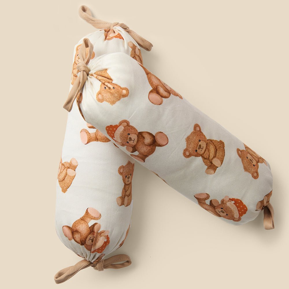 Cuddle Bear 2 PC Kids Organic Cotton Baby Bolsters