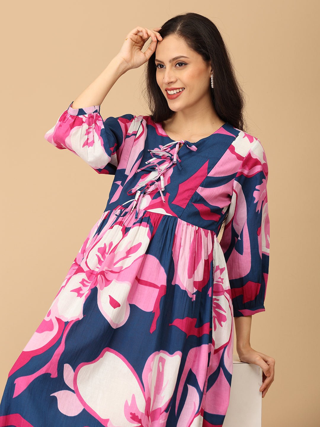  Floralicious Maternity and Nursing Dress Multi