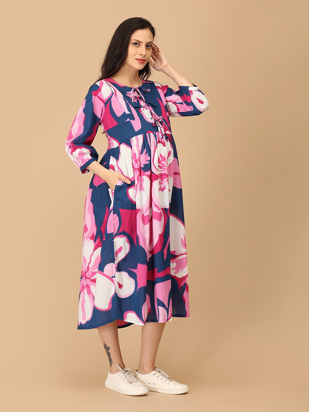  Floralicious Maternity and Nursing Dress Multi