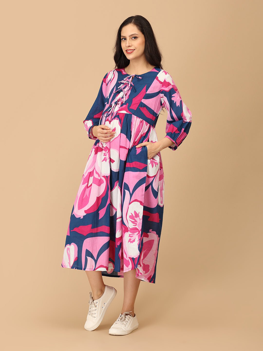  Floralicious Maternity and Nursing Dress Multi
