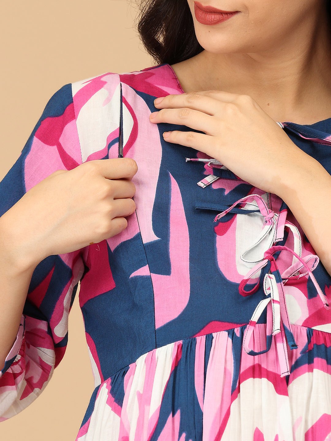  Floralicious Maternity and Nursing Dress Multi