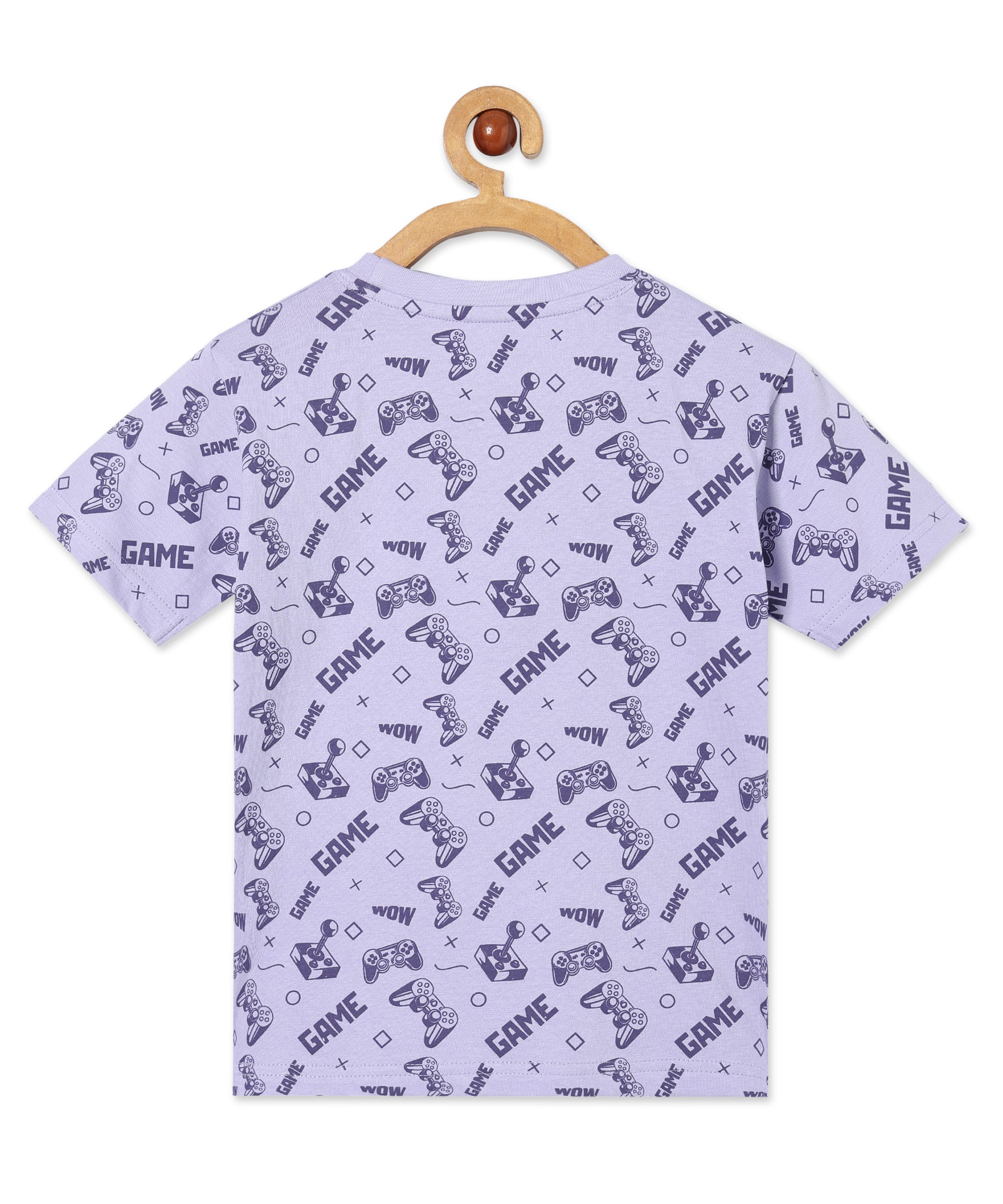  Game and Snooze Gamer Printed Pajama Set