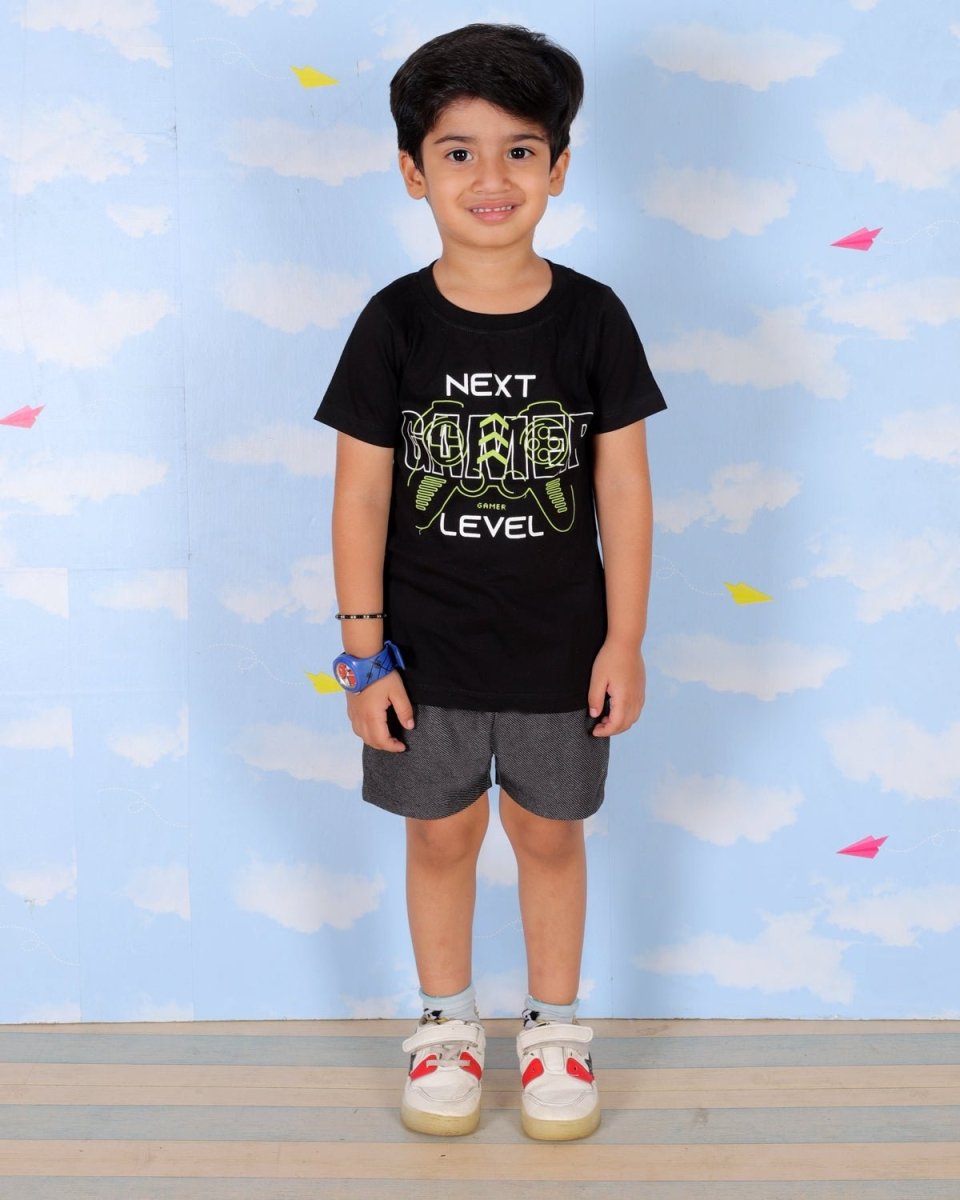 Gamer Boys T-Shirt And Shorts Set