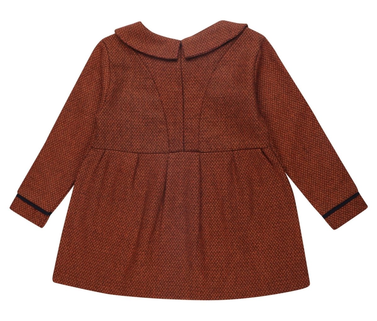 Ginger Spice Girls Flannel Dress With Brown Leggings