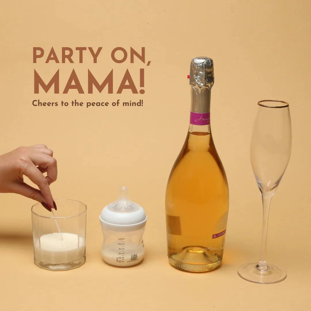 GLO Mama Breast Milk Alcohol Detection Kit Clinically Tested Test Strips GM 6