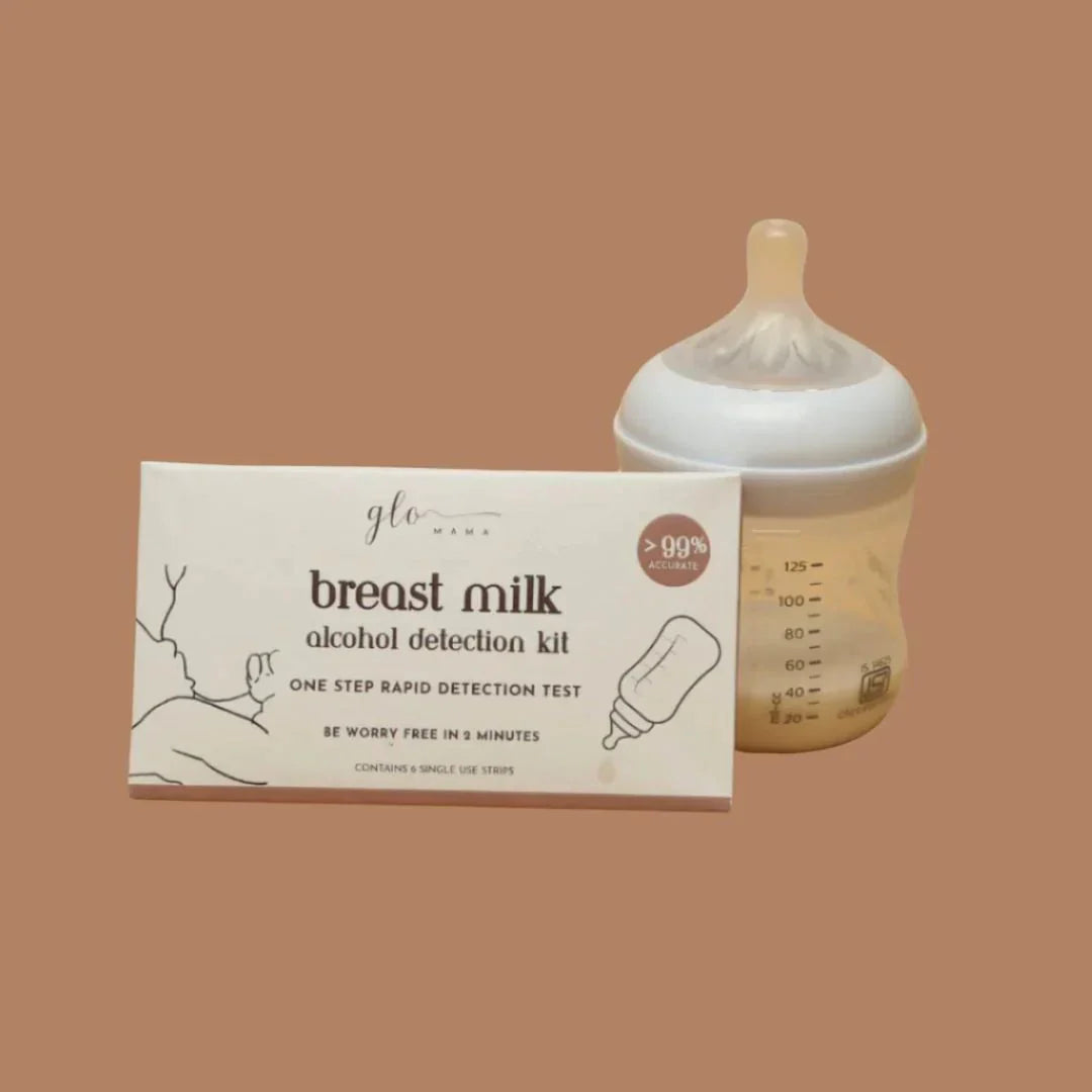 GLO Mama Breast Milk Alcohol Detection Kit Clinically Tested Test Strips GM 6