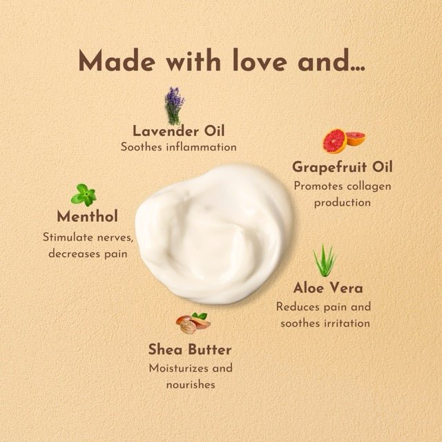 GLO Mama Foot Relief Cream Pregnancy Safe Swelling & Pain Relief 50g