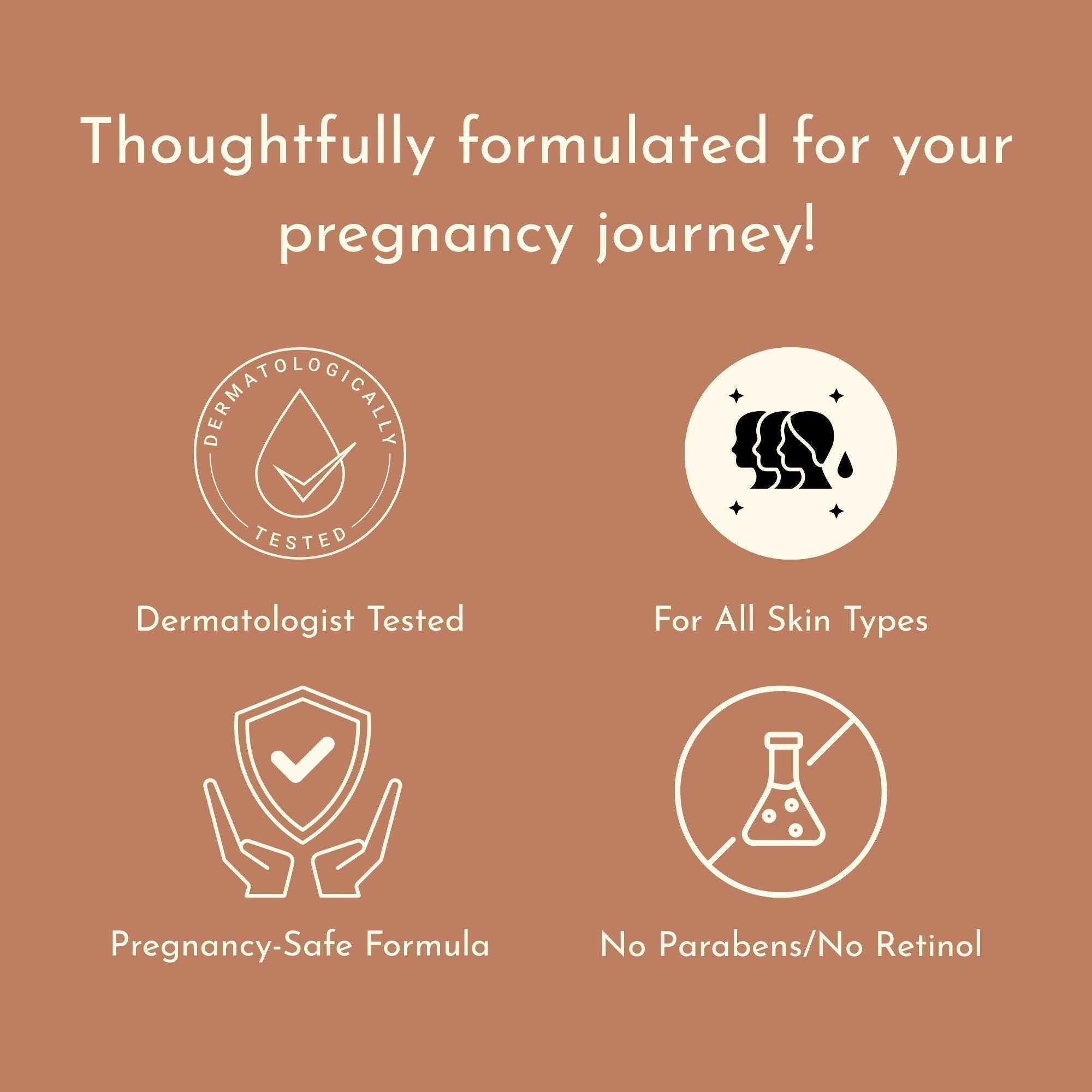 GLO Mama Stretch Mark & Nip Care Combo Pregnancy Safe 100g