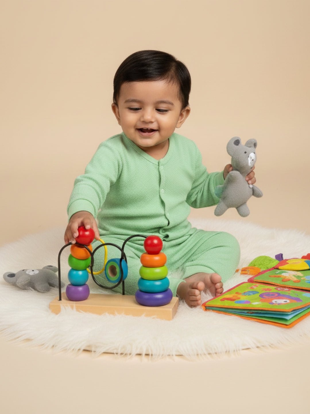  Green Infant Set