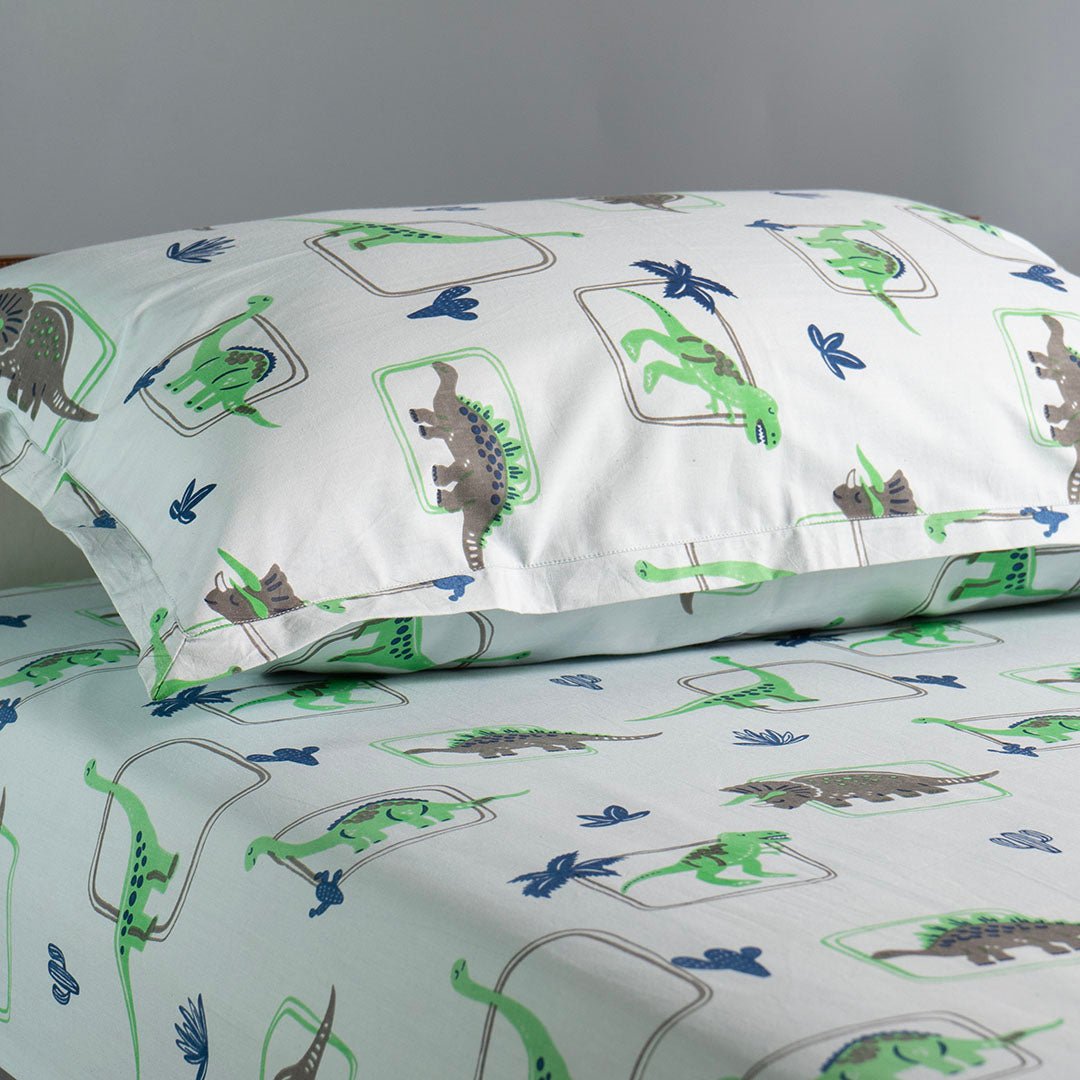 Dinosaur Pals 1 PC Cotton Percale Baby Crib Sheet