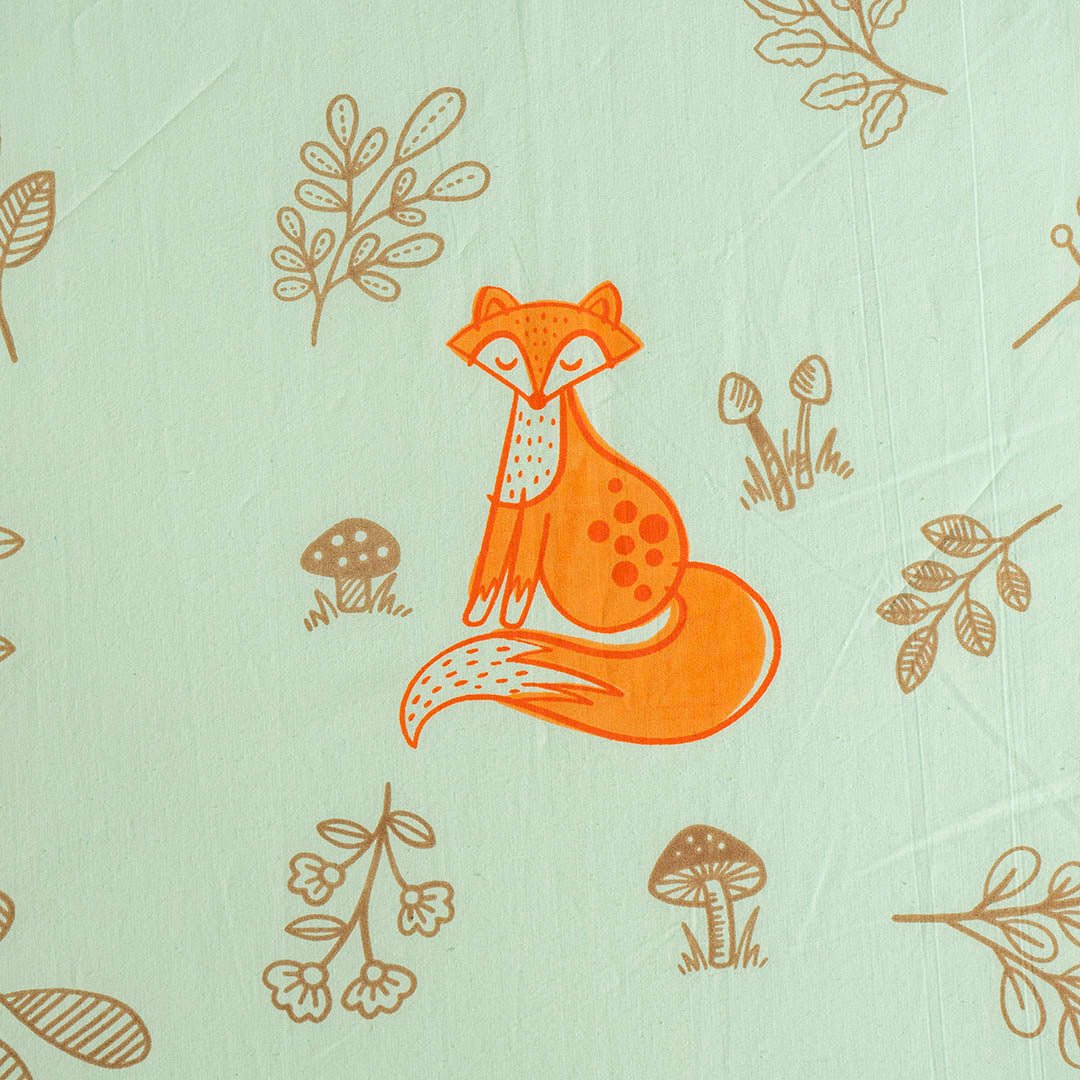 Enchanted Forest 1 PC Cotton Percale Baby Crib Sheet