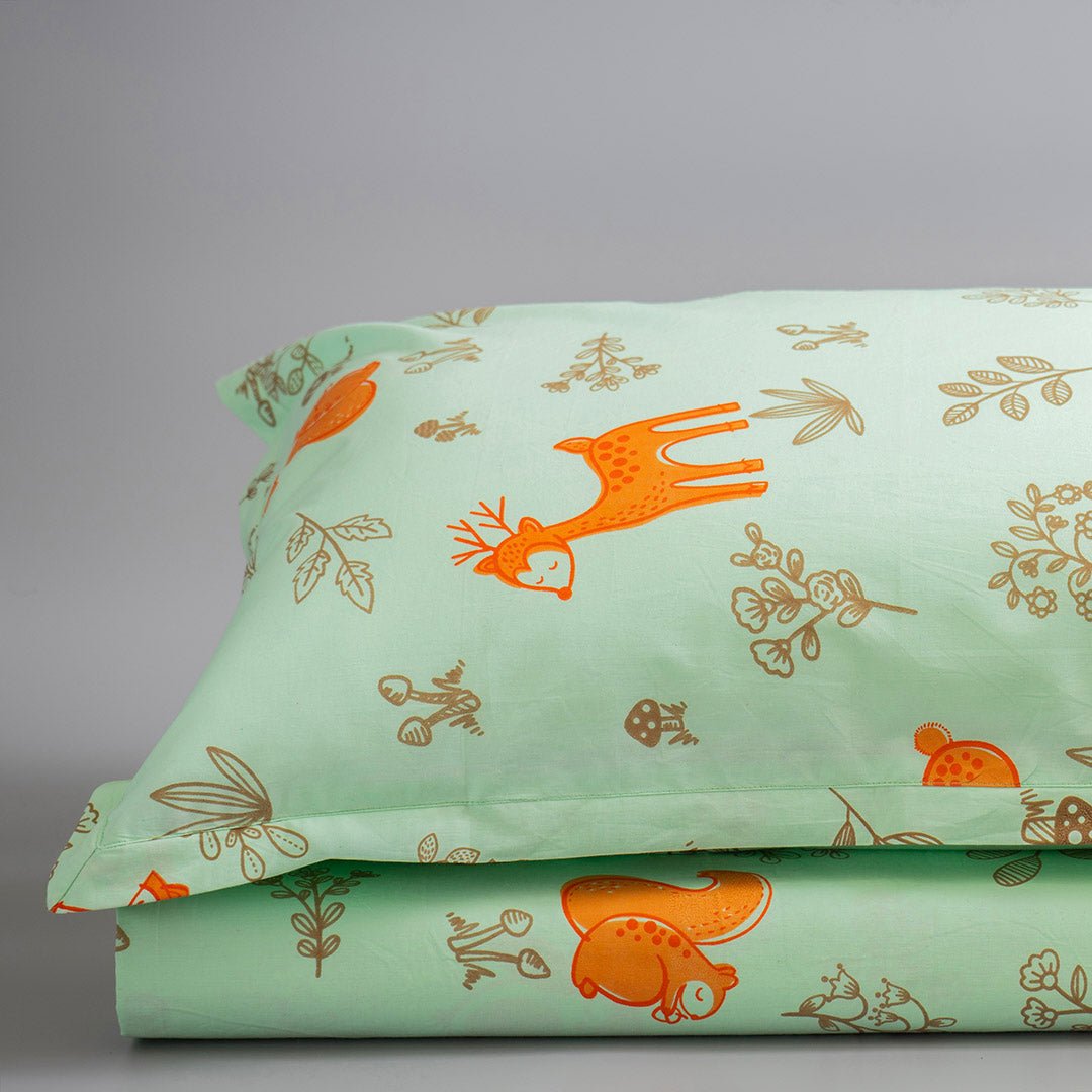Enchanted Forest 1 PC Cotton Percale Baby Crib Sheet
