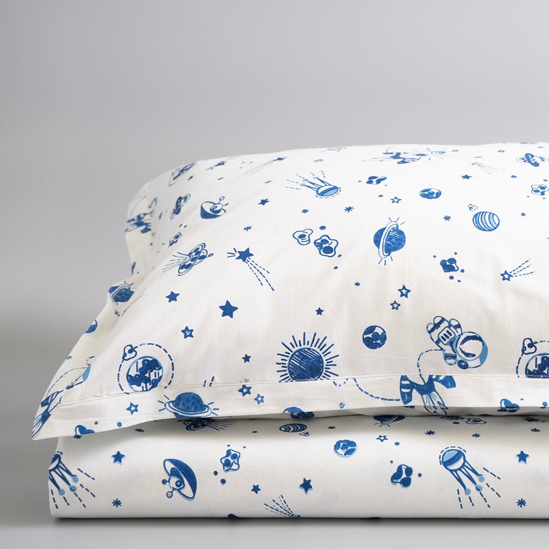 Galactic Adventure 1 PC Cotton Percale Baby Crib Sheet