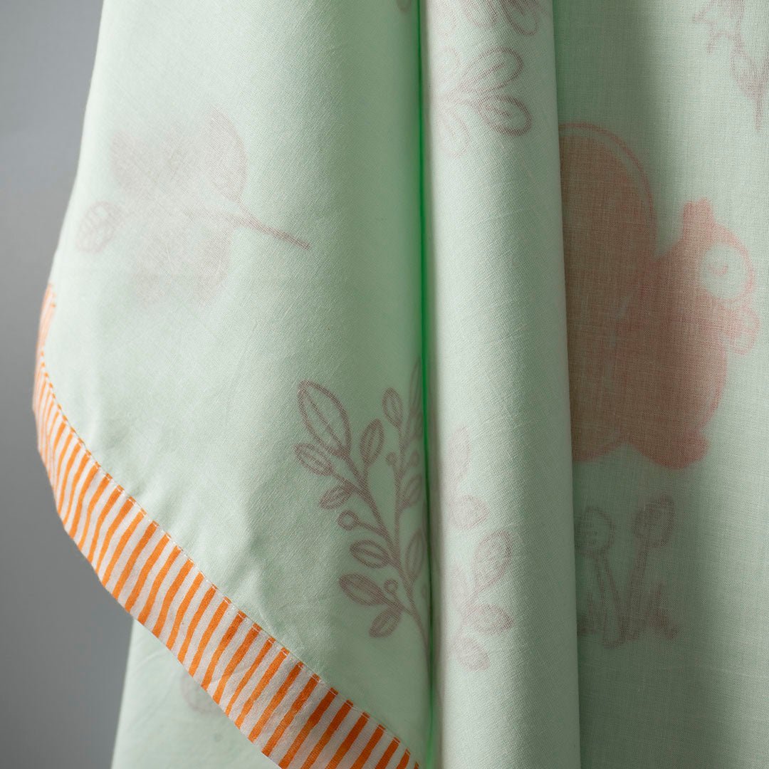 Enchanted Forest 1 PC Kids Cotton Muslin Dohar Blanket