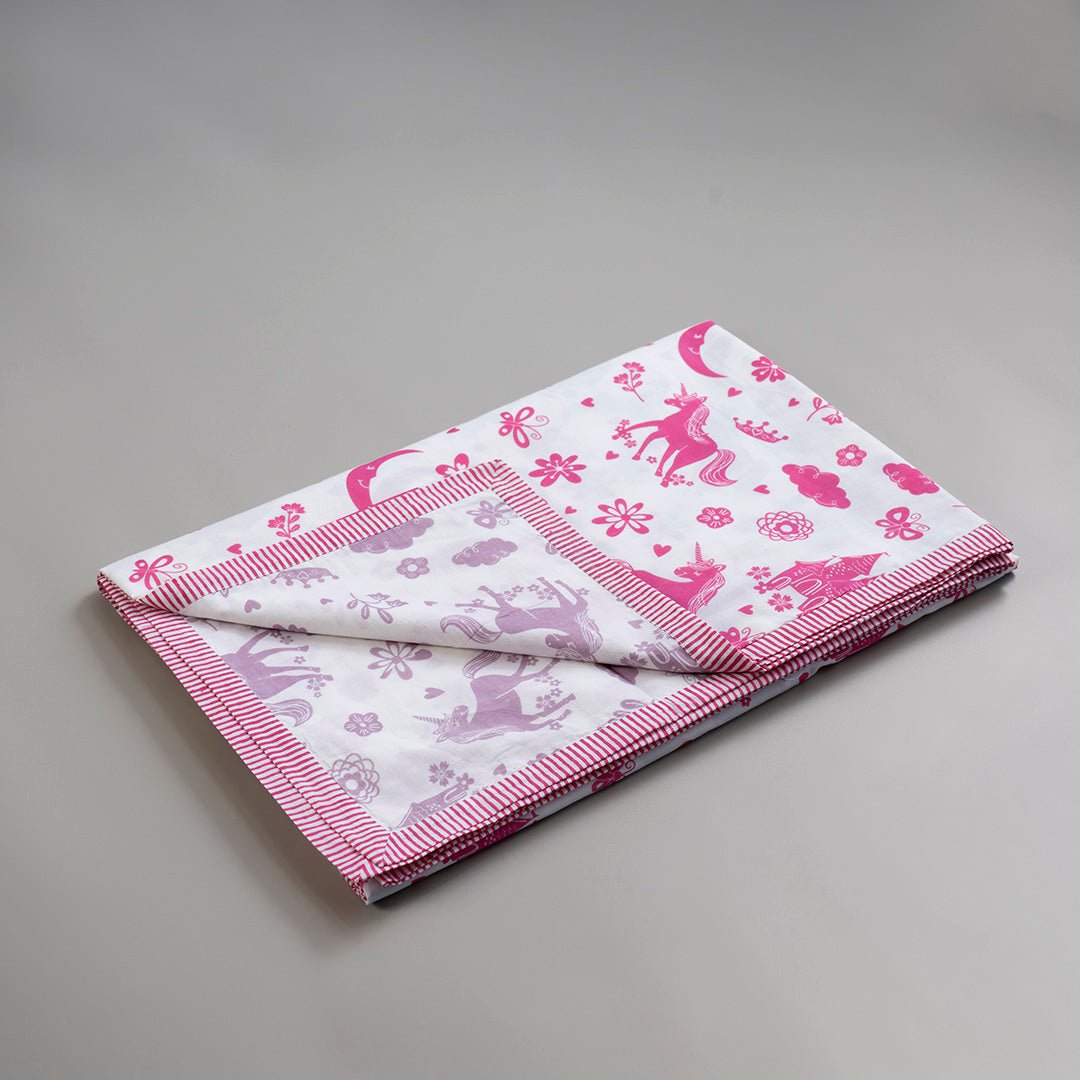 Magical Unicorns 1 PC Kids Cotton Muslin Dohar