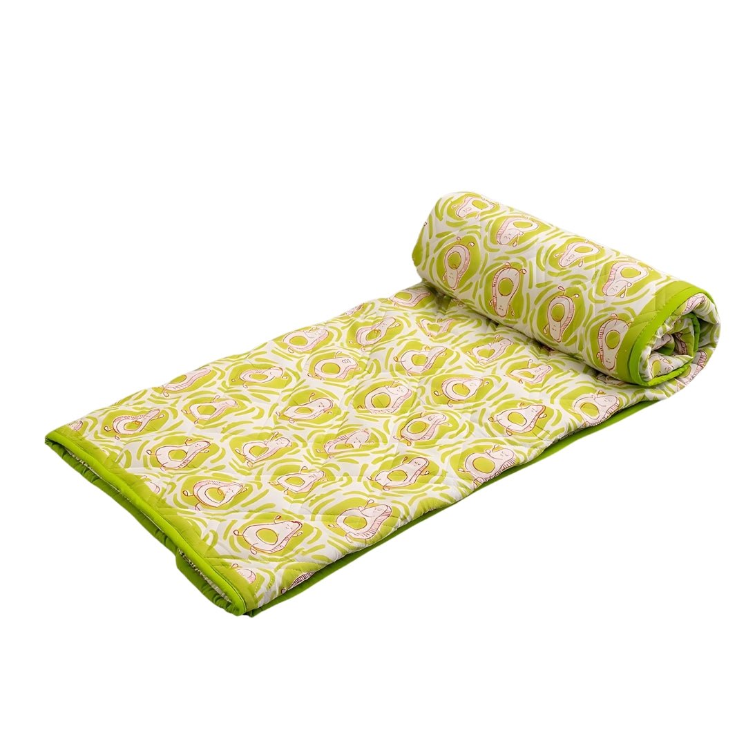 Avocados Jam 1 PC Cotton Muslin AC Quilt Blanket Wrap