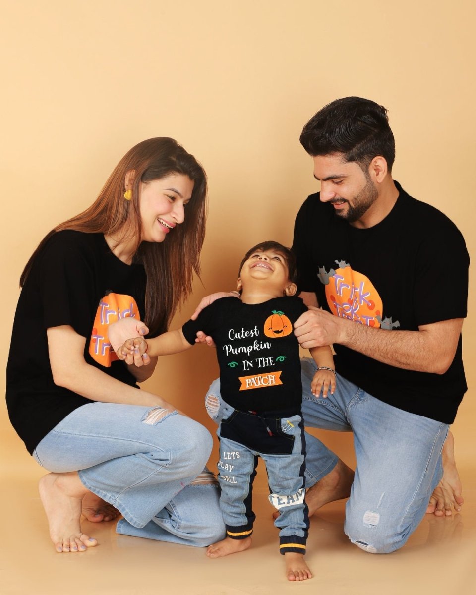 Halloween Trick Or Treat T-shirts Twinning Combo Of 3