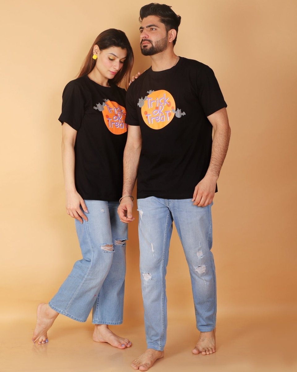 Halloween Trick Or Treat T-shirts Twinning Combo Of 3