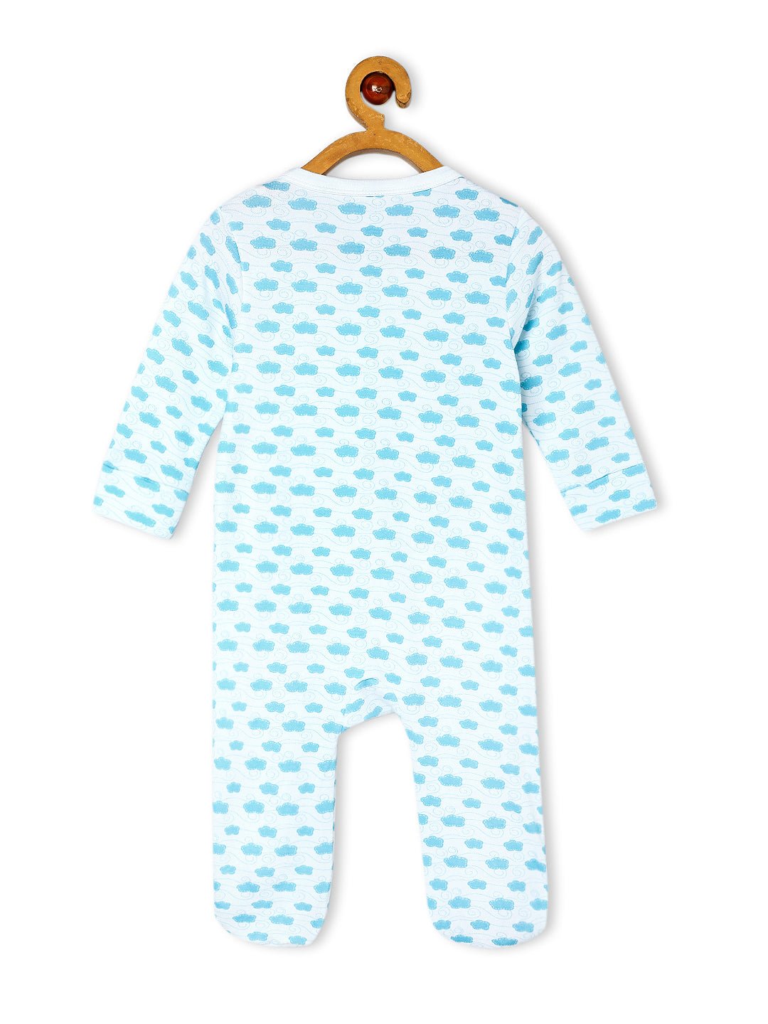  Happy Cloud Infant Zipper Romper