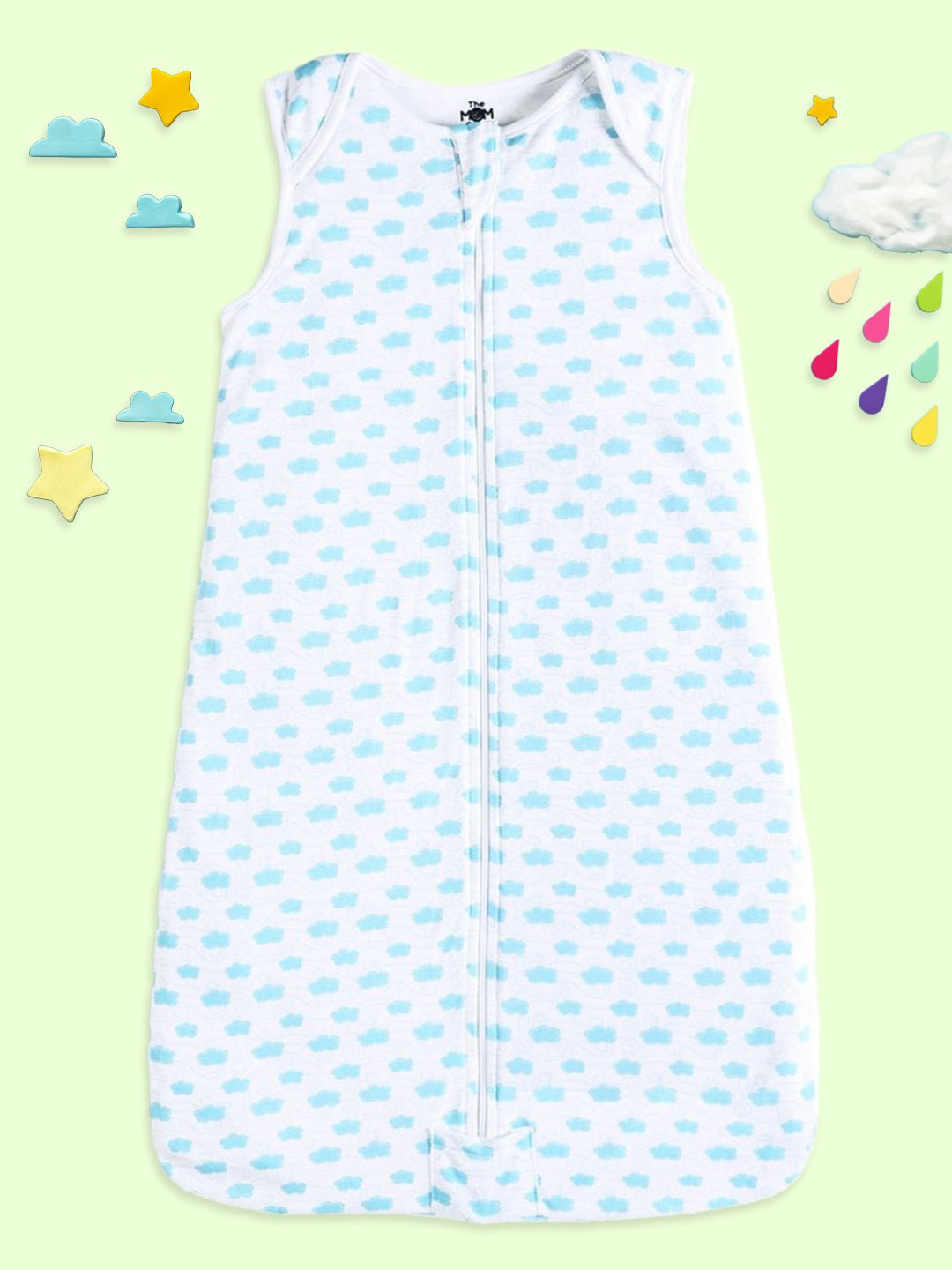 Happy Cloud 1 PC Cotton Muslin Baby Sleeping Bag