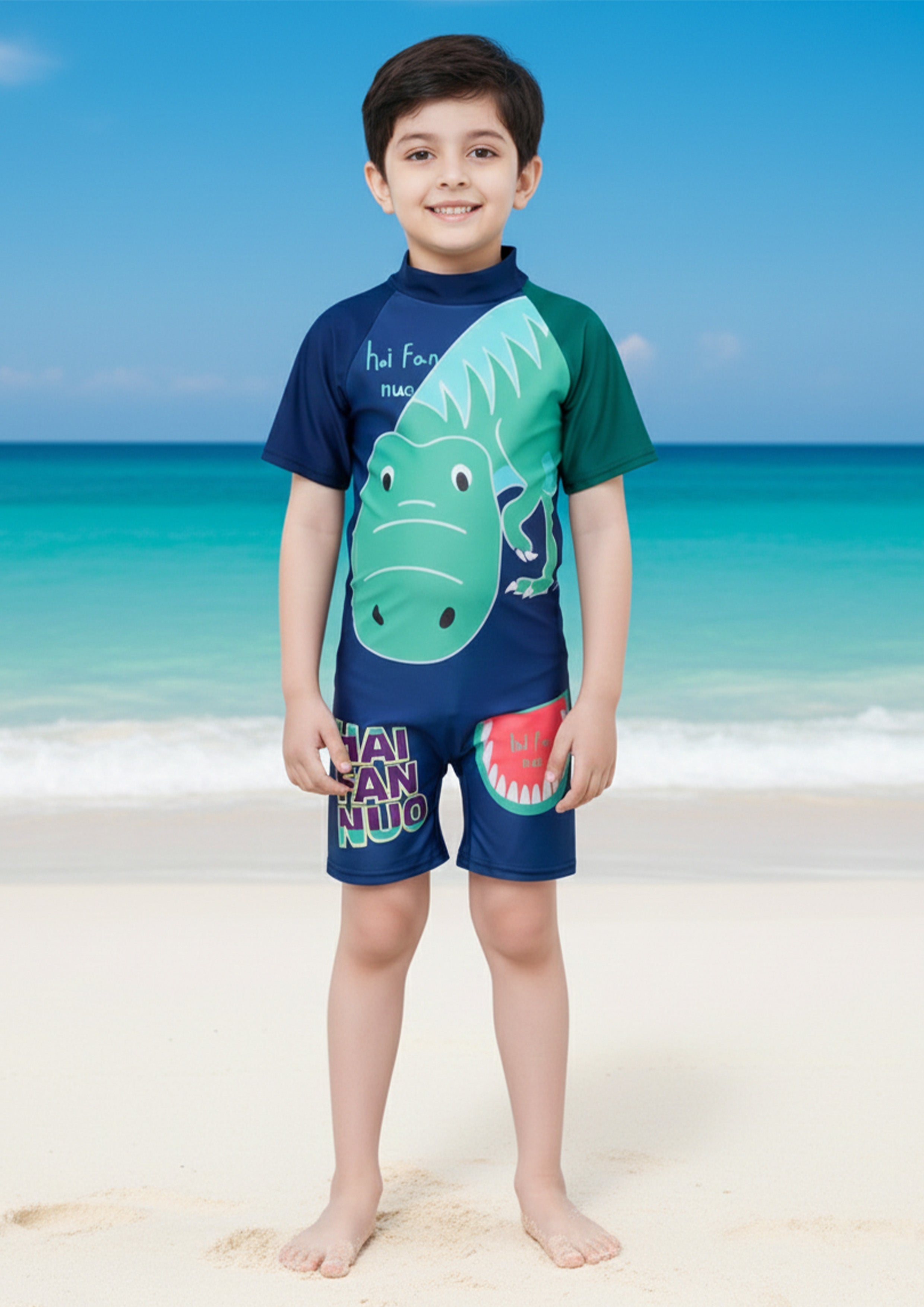 Hello Hippo Boys Swimsuit