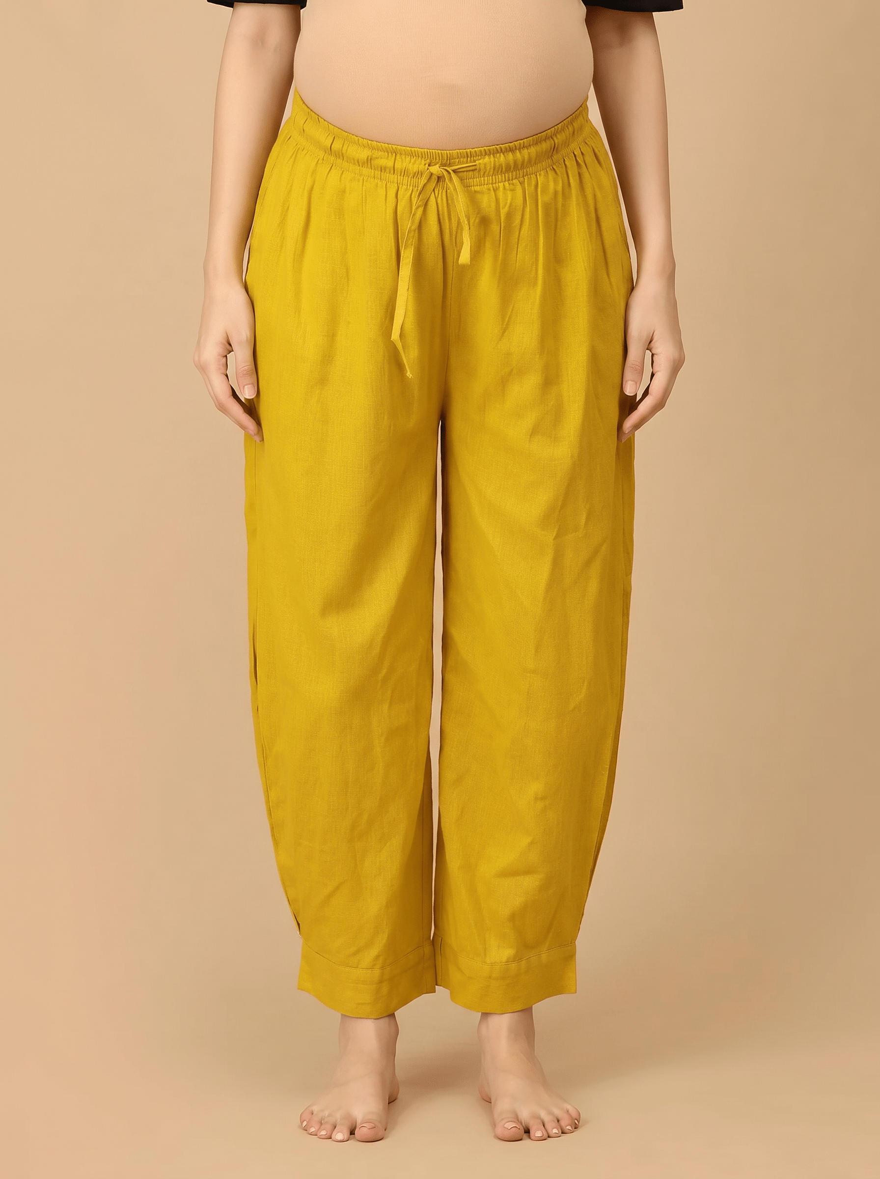  Hello Yellow Maternity Lounge Pants Yellow