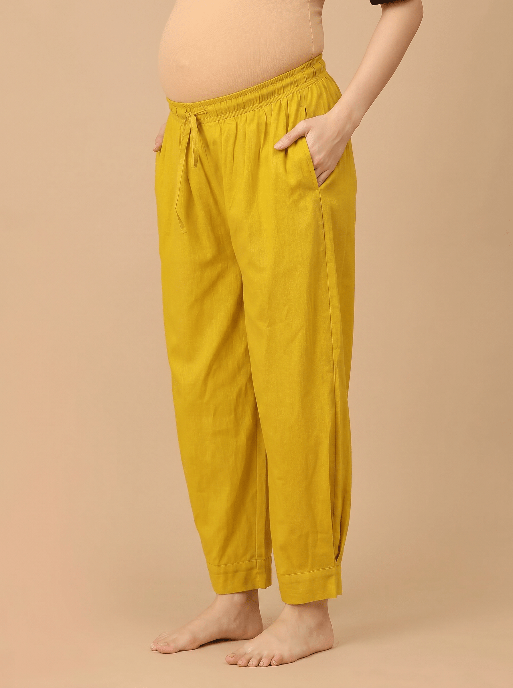  Hello Yellow Maternity Lounge Pants Yellow