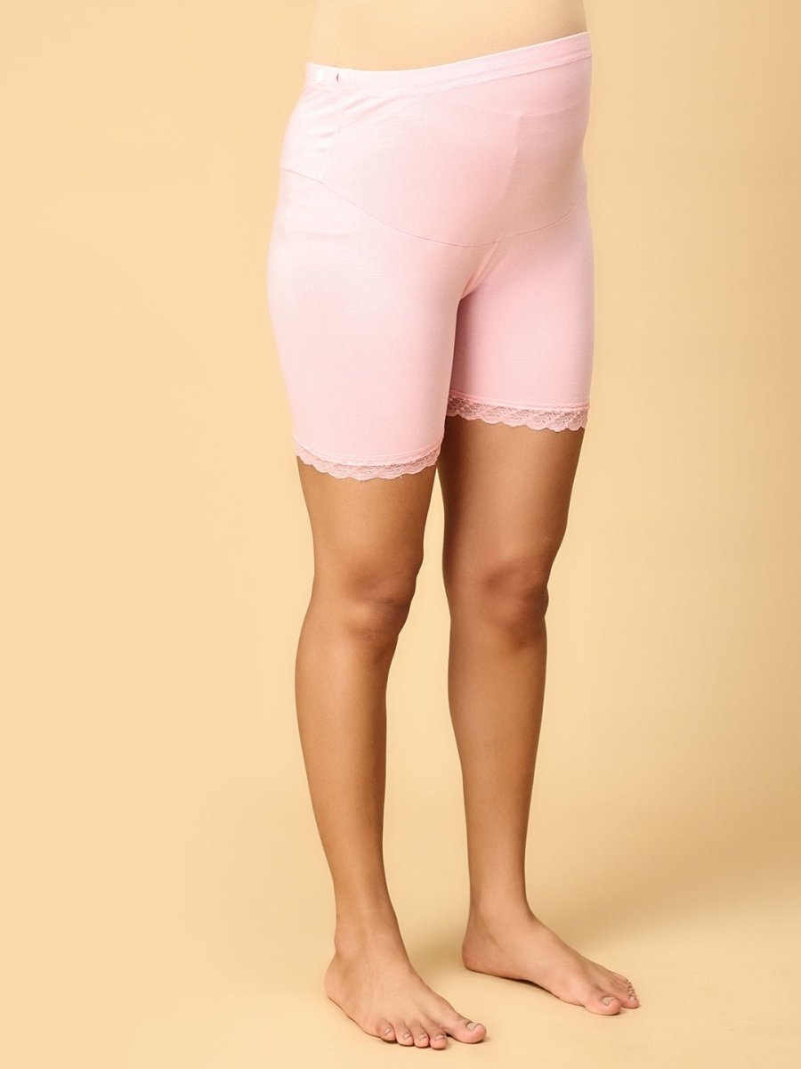  High Waist Mama Boyshort Rose Pink