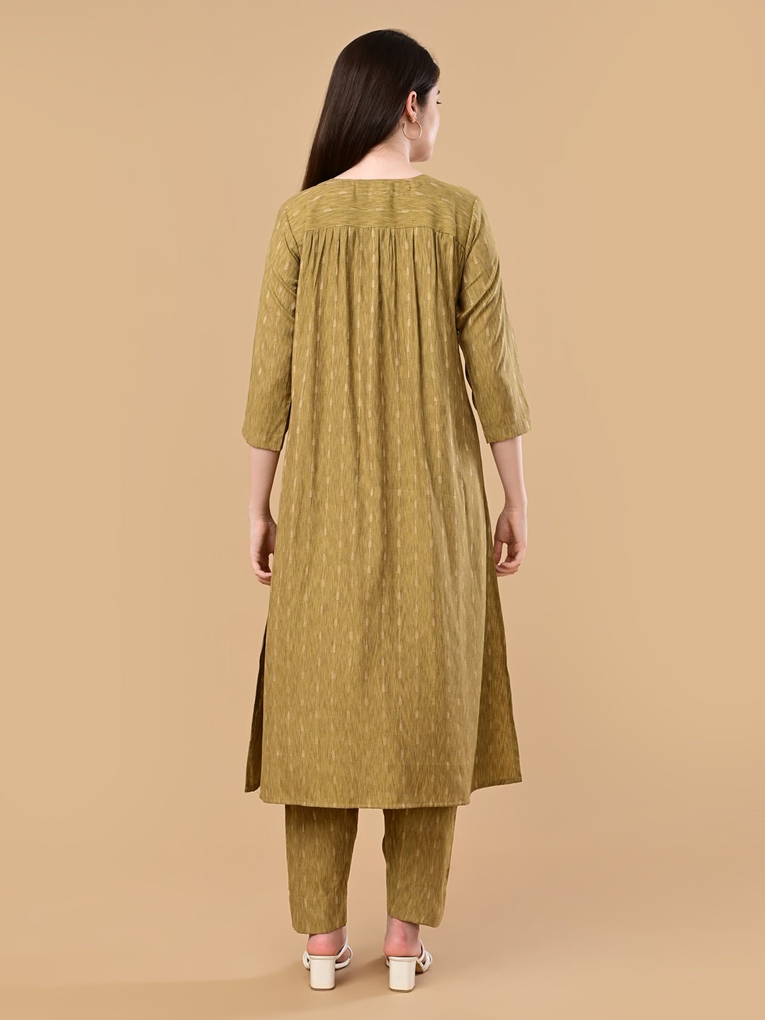  Honey Haze Maternity and Nursing Co Ord Set Ecru