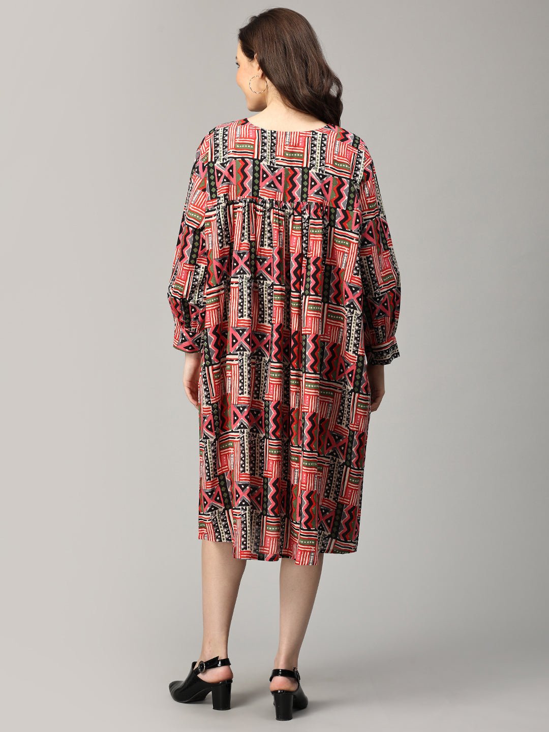  Hue's That Girl Maternity and Nursing Dress Multi