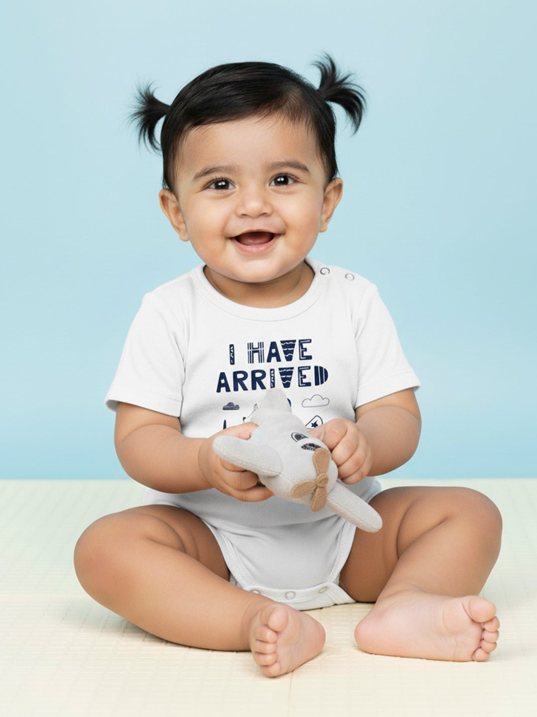  I Have Arrived Infant Printed Onesie