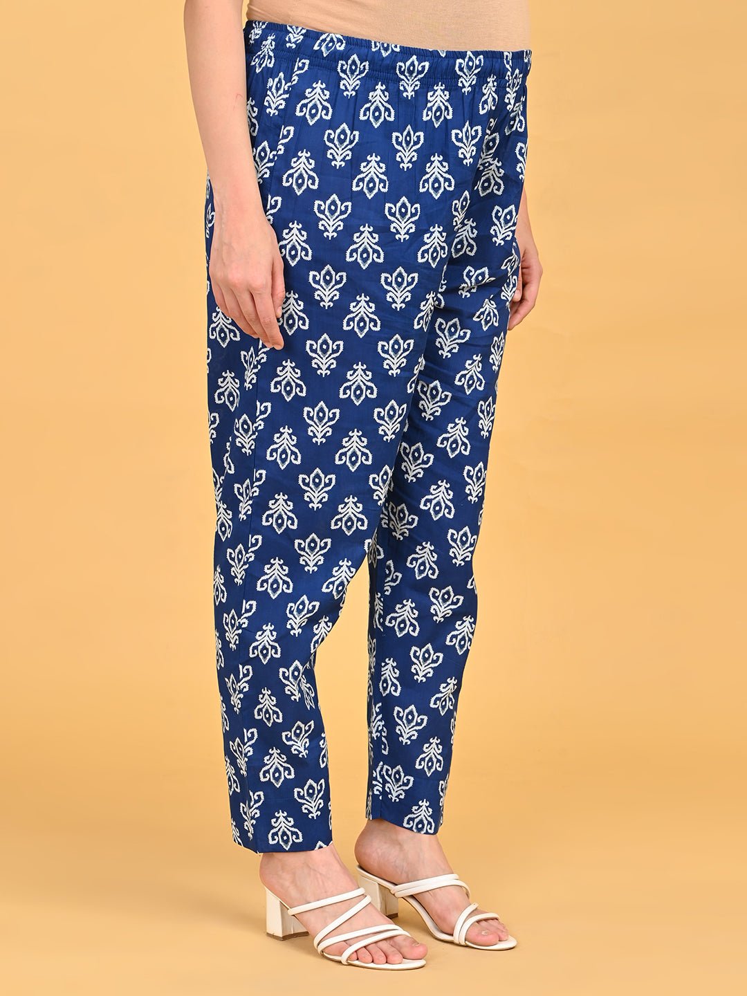  Indigo Mode Maternity and Nursing Kurta Set Blue