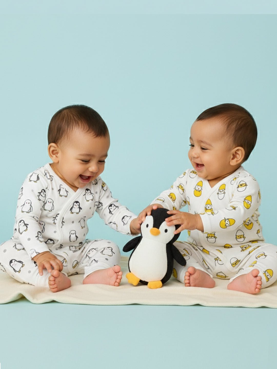  Wild Wonders Infant Jabla Style Romper Combo 2-Pack