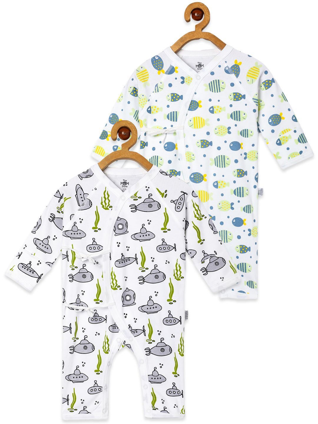  Wild Wonders Infant Jabla Style Romper Combo 2-Pack