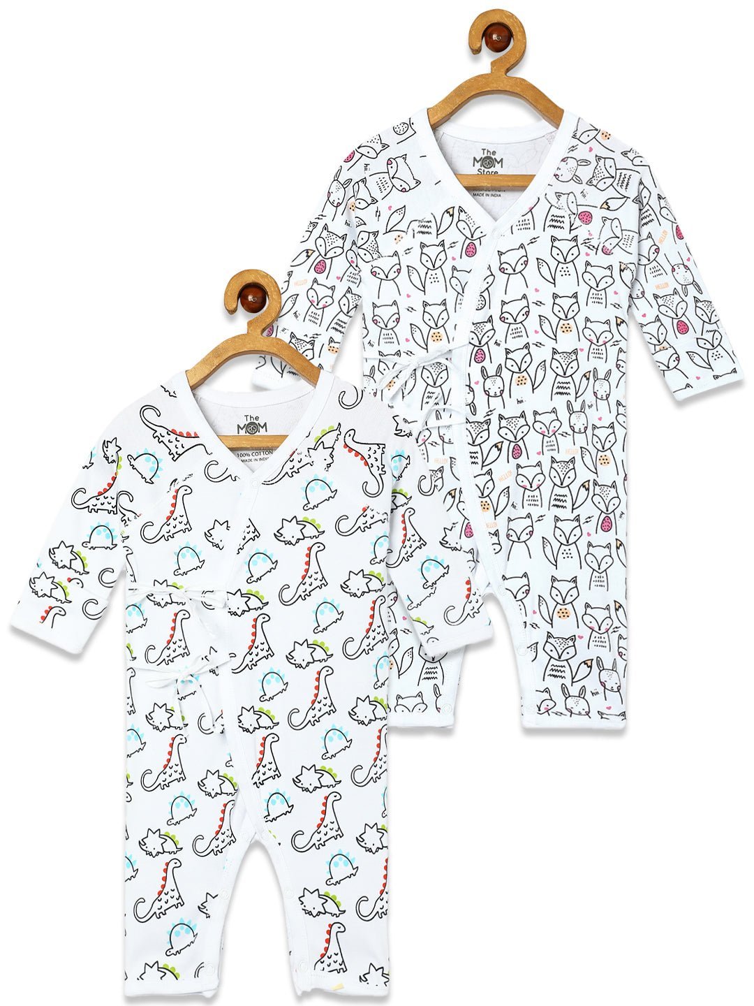  Wild Wonders Infant Jabla Style Romper Combo 2-Pack